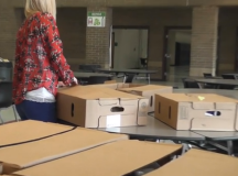 Students Council delivers turkeys to faculty