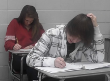 Seniors work on college admission, scholarships