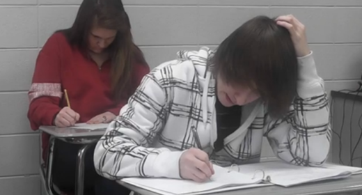 Seniors work on college admission, scholarships