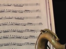 Band revels playing Christmas concert music
