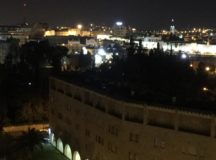 Nightime in Jerusalem