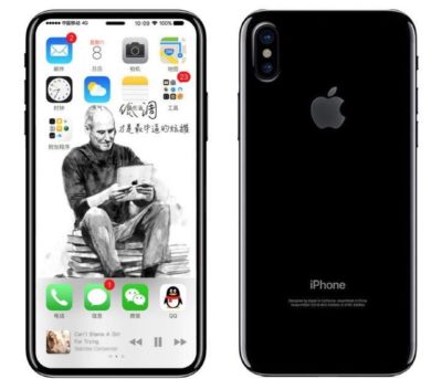 Possible design of the new iPhone 8